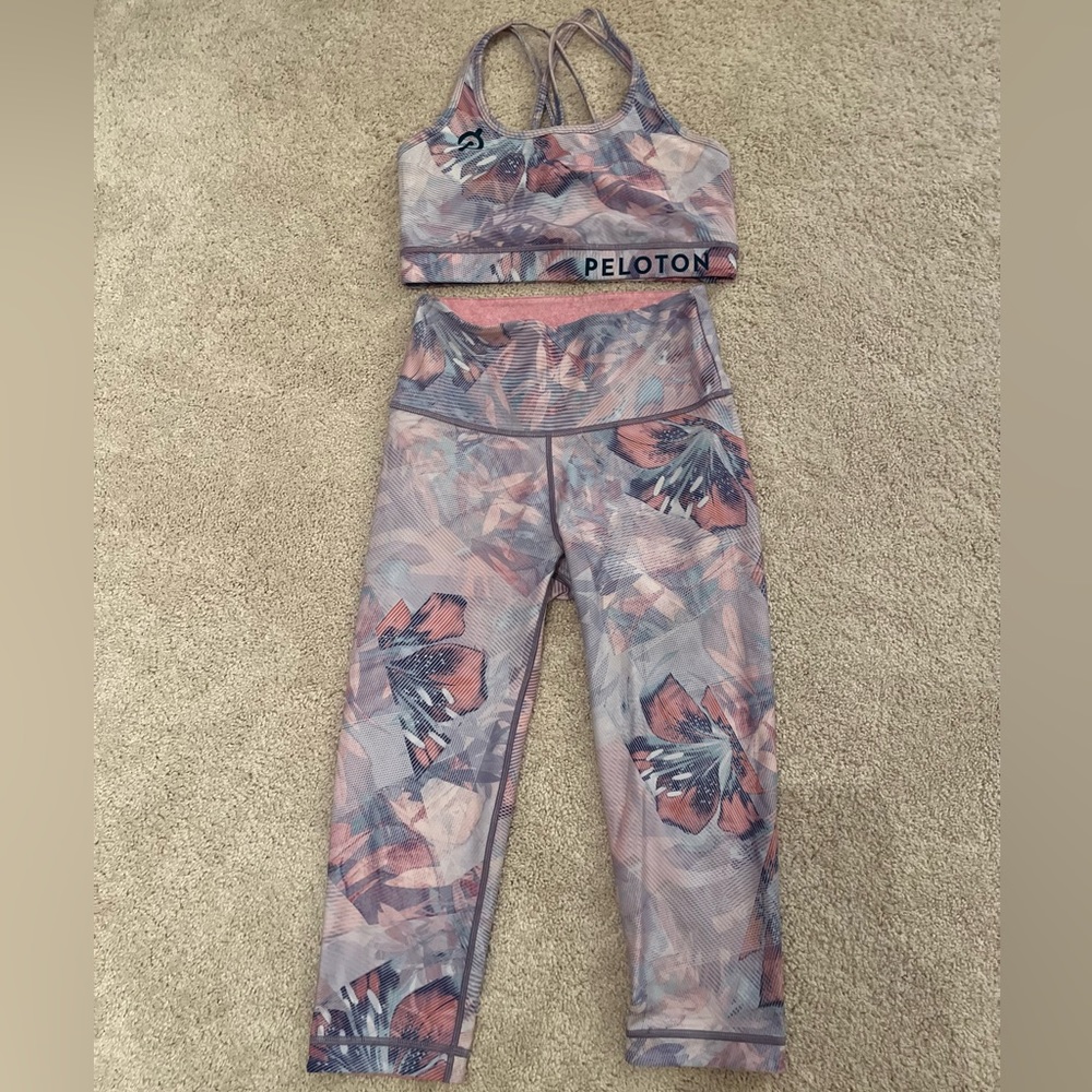 Peloton matching Sports bra and Legging